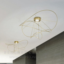 Светильник потолочный Axo Light Италия Hoops PLHOOPS3ORORLED