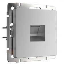 Розетка Встраиваемые механизмы серебряные W1182006