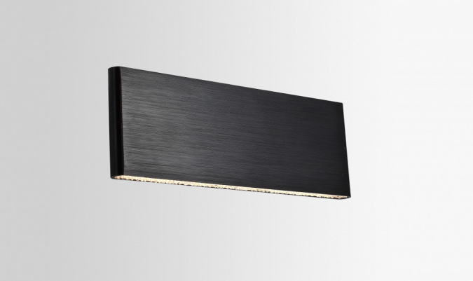 Настенный светильник Aero AERO W205 nero LED фото 1