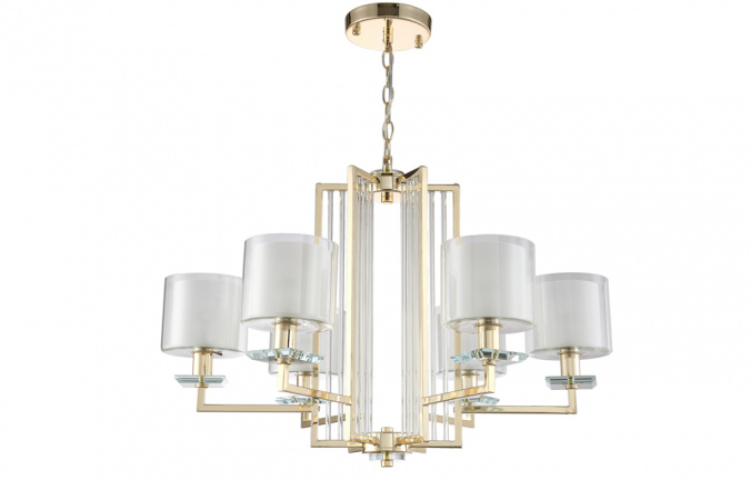 Бра Crystal Lux NICOLAS AP1 GOLD/WHITE фото 7