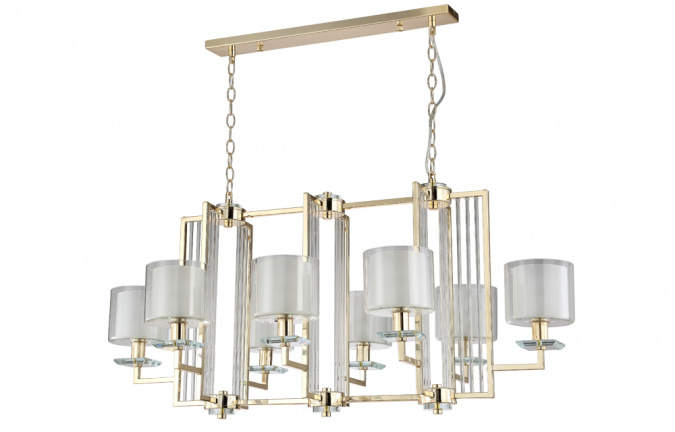 Бра Crystal Lux NICOLAS AP1 GOLD/WHITE фото 17