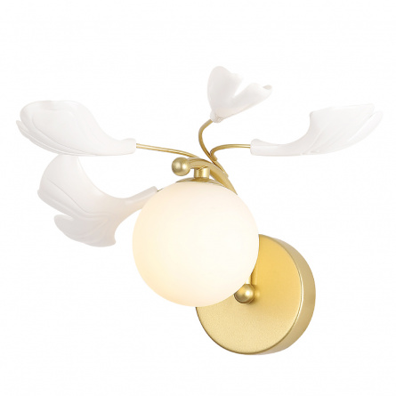 Бра Crystal Lux COLIBRI AP1 GOLD фото 2