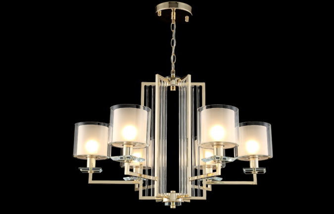 Бра Crystal Lux NICOLAS AP1 GOLD/WHITE фото 10