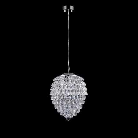 Бра Crystal Lux CHARME AP3 CHROME/TRANSPARENT фото 5