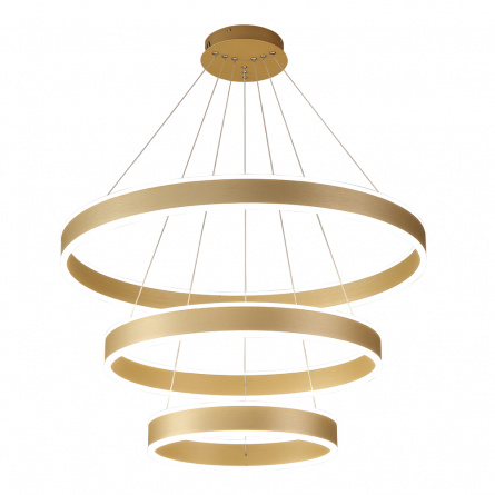Люстра Crystal Lux MUCHOS SP123W LED D600+800 GOLD фото 7